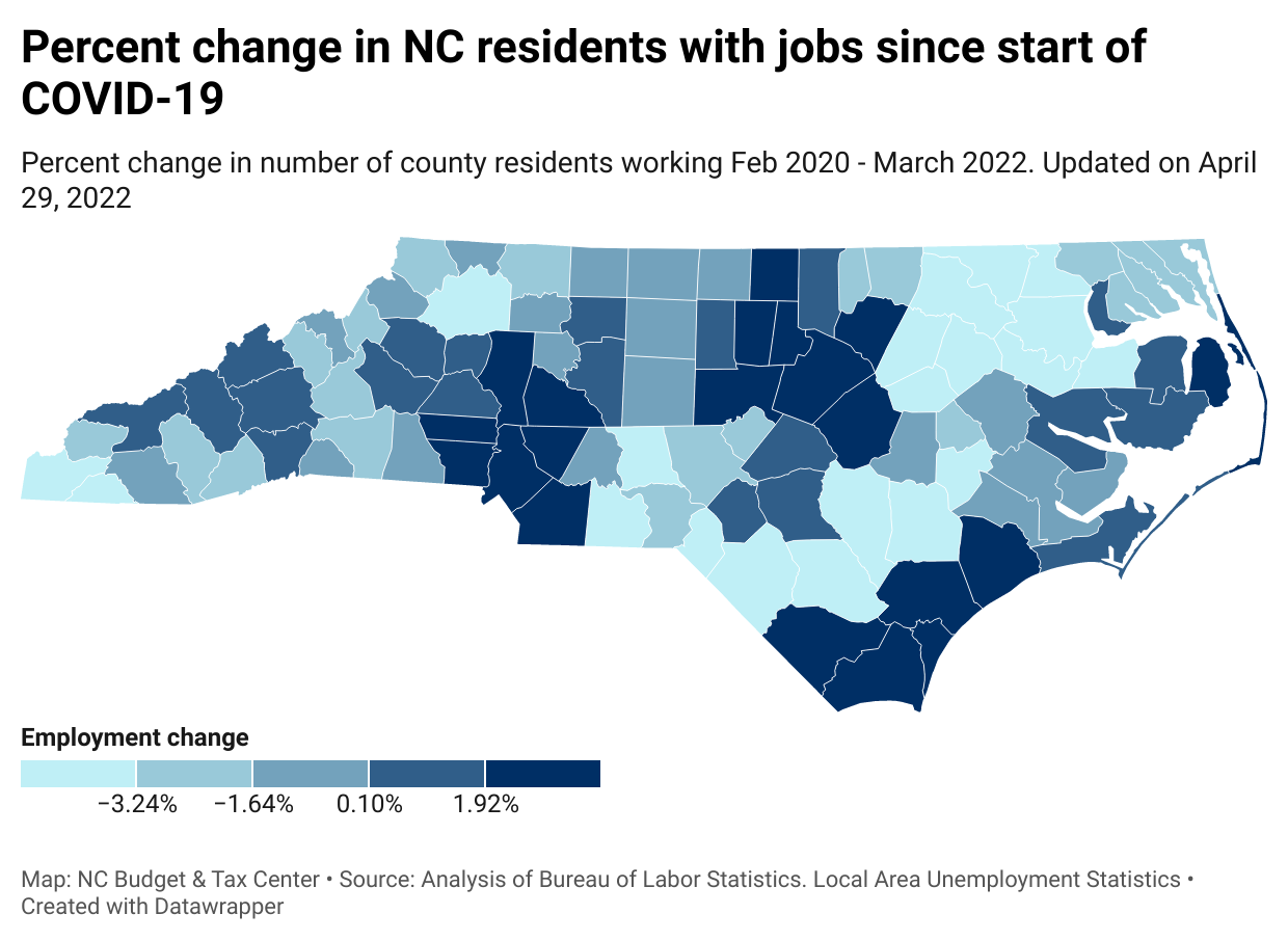 BTC-percent-change-in-nc-residents-with-jobs-since-start-of-covid-19 March2022