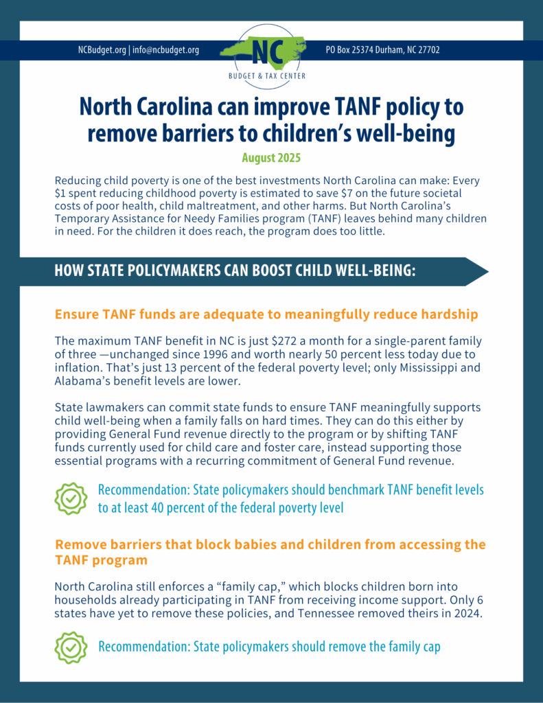 TANF Fact Sheet (1) TANF Fact Sheet (1)